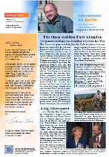 Infos aus Berlin Nr. 15
