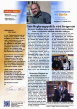 Infos aus Berlin Nr. 16