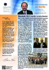 Infos aus Berlin Nr. 8