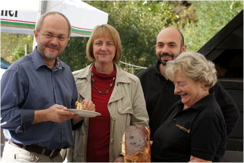 Volkmar Klein gemeinsam mit seiner Frau Dorothee